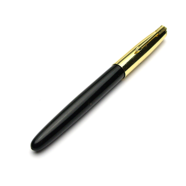 Golden Hero 616 Fountain Pen With Cap (Black)