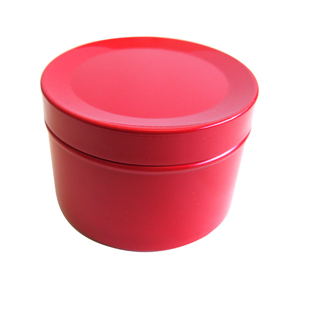 Red-Metal-Storage-Box-Case-(Round-Organizer)