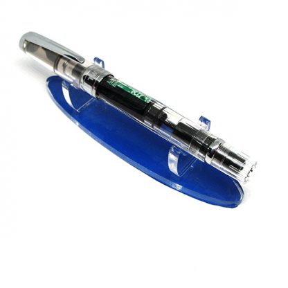 Blue Acrylic Pen Holder For 1 Pen - Image 4