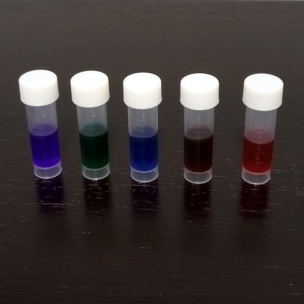 InexPens Vintage Rouge Ink Sample With Colored Label