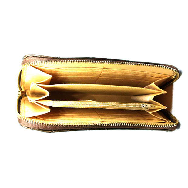 Women-Leather-Wallet-Organizer-(Beige)