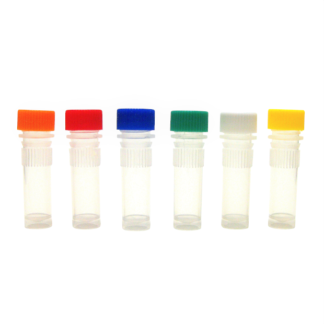 1ml Plastic Vials - Mixed Colors