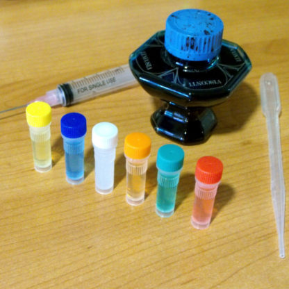 Colored 1ml Ink Vials (Green)