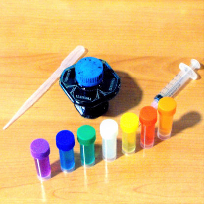 Colored 7ml Ink Vials (Yellow)