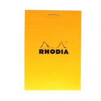 Rhodia Bloc No. 11 Head-Stapled Squared Paper Notepad 74 x 105 (Orange)
