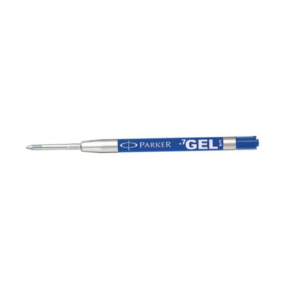 Genuine Parker Quink Gel Refill for Standard Pens (Blue)
