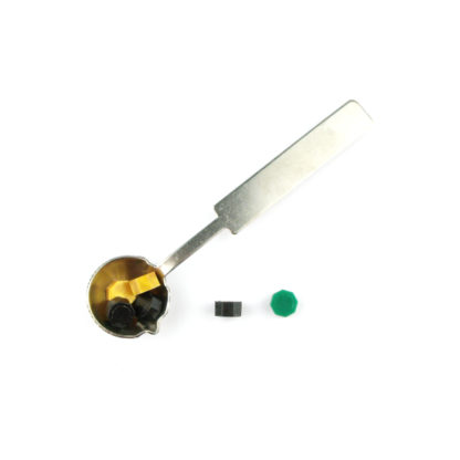 Maroon Sealing Wax Beads Spoon