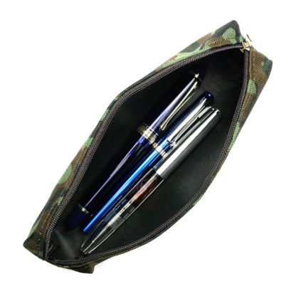Modern Camouflage Pen And Pencil Case (Dark Green)