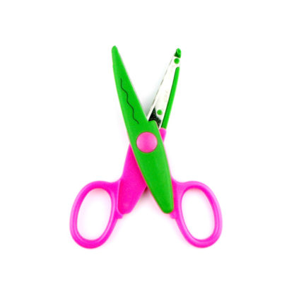 Wave Photos Scrapbooking Craft Scissor