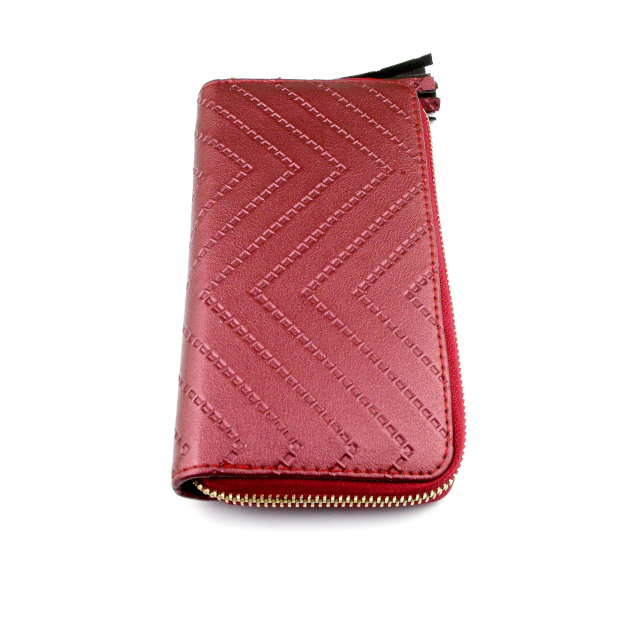 Women’s Leather Wallet (Burgundy)