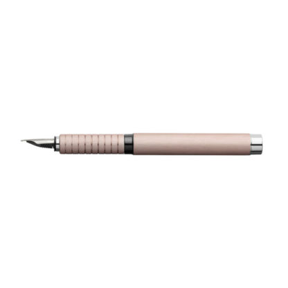 Faber-Castell Essentio Aluminium Fountain Pen Side (Rose)