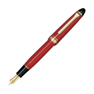 Sailor 1911 Standard Fountain Pen (Red with Gold Trim)