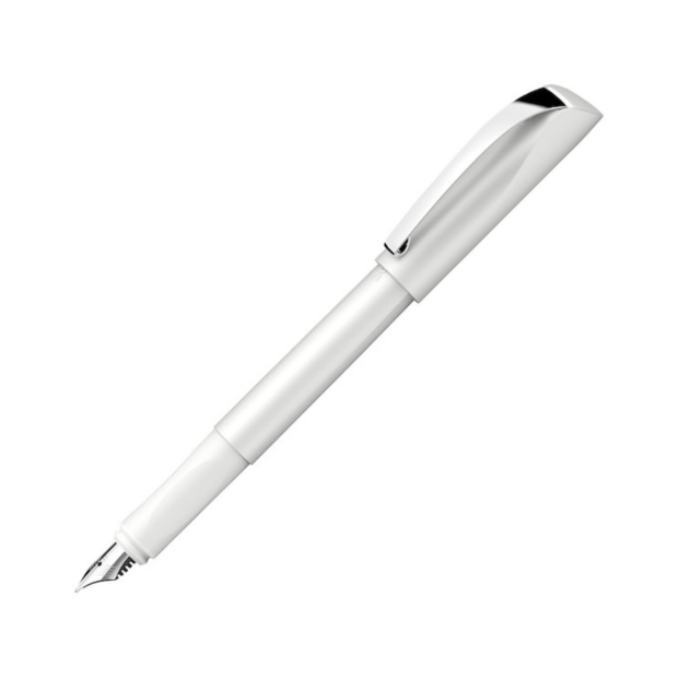 Schneider Ceod Shiny Fountain Pen (Pearl White)