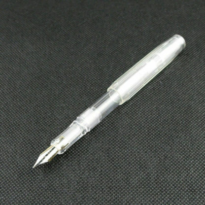 Hexagon Pocket Fountain Pen (Clear) Posted