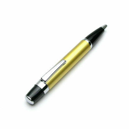 Mini Pocket Ballpoint Pen (Gold) Clip