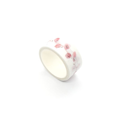 Modern White and Pink Flamingos Washi Tape