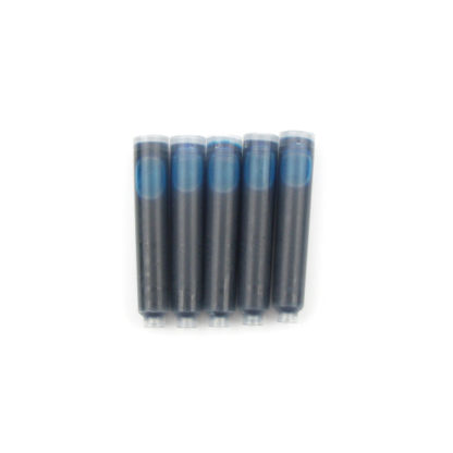 Pack of Turquoise A&W Fountain Pen Ink Cartridges