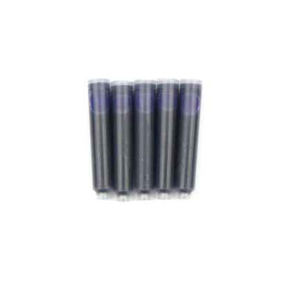 Pack of Purple Standard Fountain Pen Ink Cartridges
