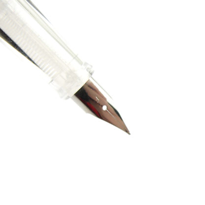 Wing Sung 3008 Fountain Pen Stainless Steel F Nib (Blue)