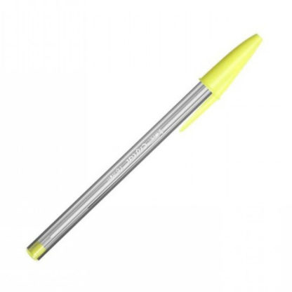 Bic Cristal Fun Broad 1.6mm (Yellow)